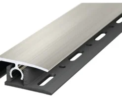Abschlussprofil Aluminium Edelstahl gebürstet eloxiert 10x28x1000 mm