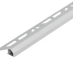 Abschlussprofil Dural Duraplus Diamond 10 mm Länge 250 cm Alu pulverbeschichtet betongrau