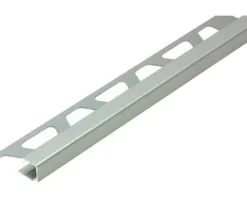 Abschlussprofil Schlüter-Quadec-AT, 10mm Länge 250 cm Alu titan matt eloxiert