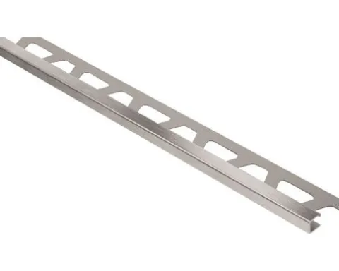 Abschlussprofil Schlüter-Quadec-EB, 10mm Länge 250 cm Edelstahl gebürstet
