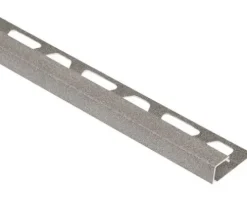 Abschlussprofil Schlüter-Quadec-TSSG, 11mm Länge 250 cm Alu strukturbeschichtet steingrau