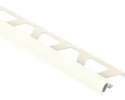 Abschlussprofil Schlüter RONDEC-PRO PVC, weiß, Länge 250cm, Höhe 10 mm