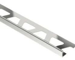 Abschlussprofil Schlüter SCHIENE-E Edelstahl, Länge 100cm, Höhe 10 mm