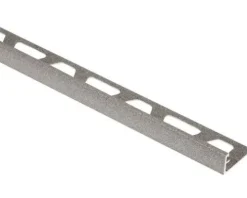 Abschlussprofil Schlüter-Schiene-TSSG, 11mm Länge 250 cm Alu strukturbeschichtet steingrau
