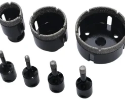 Akkit Diamant Bohrkronenset M14 7-teilig für Winkelschleifer