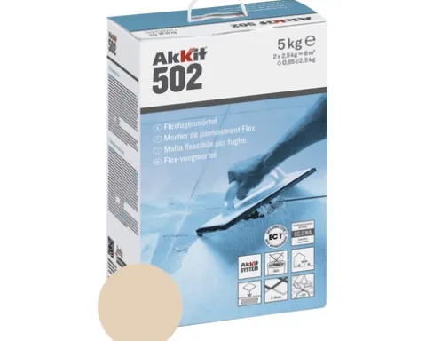 Akkit 502 Flexfugenmörtel bahamabeige 5 kg