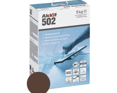 Akkit 502 Flexfugenmörtel balibraun 5 kg