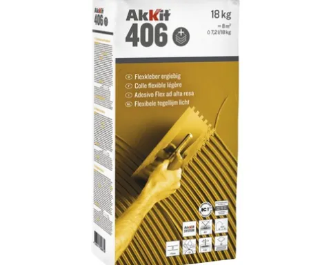 Akkit 406 Flexkleber ergiebig C2 TE S1 18 kg