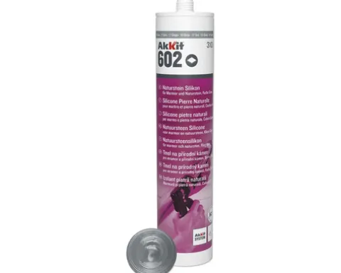 Akkit 602 Naturstein Silikon grau 310 ml