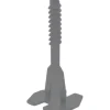 Akkit Nivelliersystem Gewindelaschen für Drehzylinder 1,5 mm Fugenabstand grau Pack = 100 St