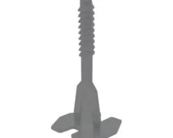 Akkit Nivelliersystem Gewindelaschen für Drehzylinder 1,5 mm Fugenabstand grau Pack = 100 St