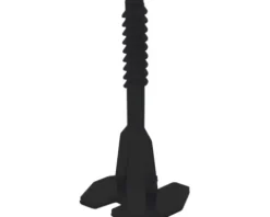 Akkit Nivelliersystem Gewindelaschen für Drehzylinder 2 mm Fugenabstand schwarz Pack = 100 St