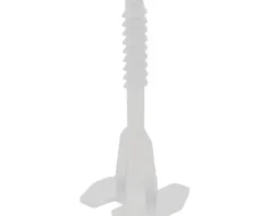 Akkit Nivelliersystem Gewindelaschen für Drehzylinder 3 mm Fugenabstand weiß Pack = 100 St