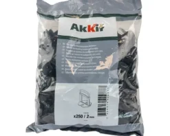 Akkit Nivelliersystem Zuglaschen für 2 mm Fugenbreite schwarz Pack = 250 St