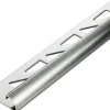 Akkit Rundprofil Edelstahl gebürstet 300 cm x 10 mm