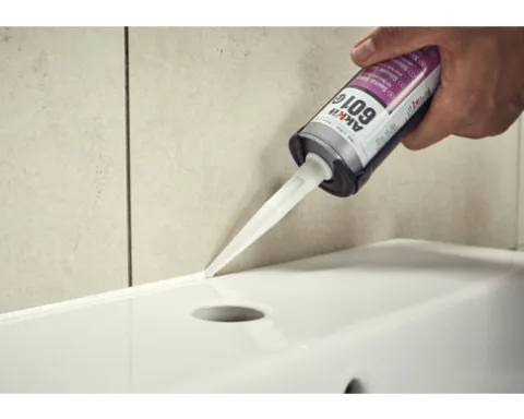 Akkit 601 Sanitär Silikon silbergrau 310 ml