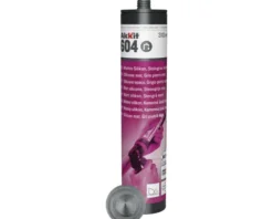 Akkit 604 Sanitär Silikon steingrau matt 310 ml