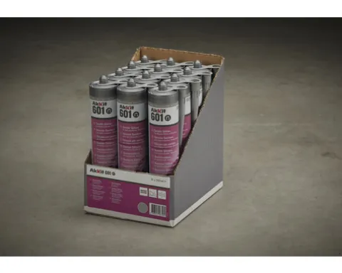 Akkit 601 Sanitär Silikon steingrau 310 ml