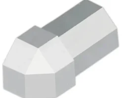 Außenecke Dural Duraplus Diamond 10 mm, 2 ST, Metalldruckguss betongrau