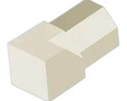 Außenecke Dural Duraplus Diamond 10 mm, 2 ST, Metalldruckguss sand