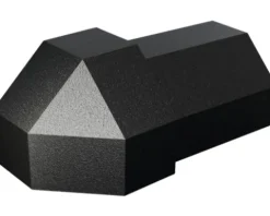 Außenecke Dural Duraplus Diamond 10 mm, 2 ST, Metalldruckguss schwarz matt