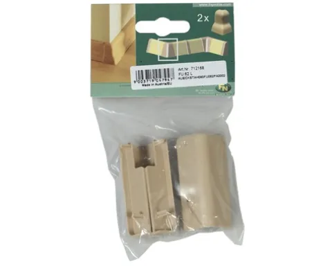 Außenecke FU62L Uni Ahorn Pack 2 Stück