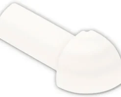 Außenecke Schlüter Rondec PVC 10mm, brilliantweiß