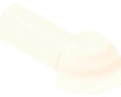 Außenecke Schlüter Rondec PVC 10mm, weiss