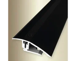 Ausgleichsprofil Flex 886 Alu eloxiert schwarz 100 cm