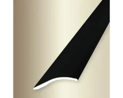 Ausgleichsprofil 248 SK 40x0-18 mm Alu pulverbeschichtet schwarz 100 cm