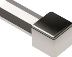 Aussenecke 90° Schlüter-QUADEC-A/ED, 11mm, Alu-Imitat chrom glänzend eloxiert, 1 Stück