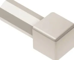 Aussenecke 90° Schlüter-QUADEC-A/ED, 10mm, Alu-Imitat titan matt eloxiert, 1 Stück
