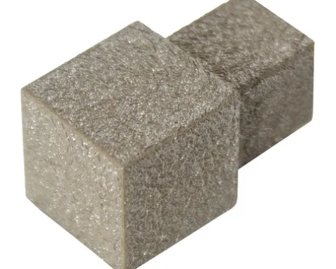 Aussenecke Squareline Aluminium beige 2 Stück