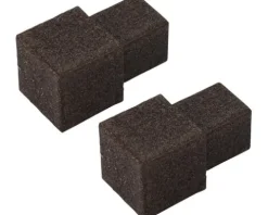 Aussenecke Squareline Aluminium braun 2 Stück