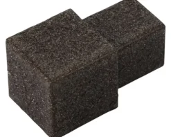 Aussenecke Squareline Aluminium braun 2 Stück