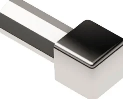Aussen- und Innenecke 90° Schlüter-QUADEC-E/ED, 8mm, Imitat Metall-Druckguss, 1 Stück