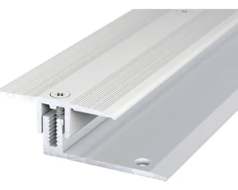 Übergangsprofil Aluminium Silber eloxiert Deckbreite 34 mm für Belagstärke 7 -16 mm 1000 mm
