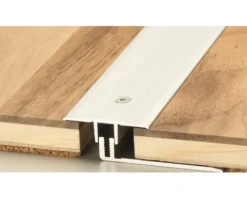 Übergangsprofil Aluminium Silber eloxiert Deckbreite 34 mm für Belagstärke 7 -16 mm 1000 mm
