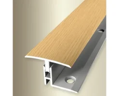 Übergangsprofil 561H Alu mit Holzdekor Eiche hell 100cm