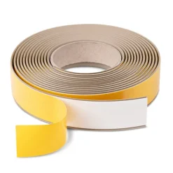 Übergangsprofil Selbstklebend 50 mm - PVC Abdeckleiste, Übergangsleiste für Türschwellen - 5 Meter, Beige
