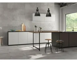 Bodenfliese Argenta Laurent concrete grau 60x60cm Betonoptik Fliese rektifiziert