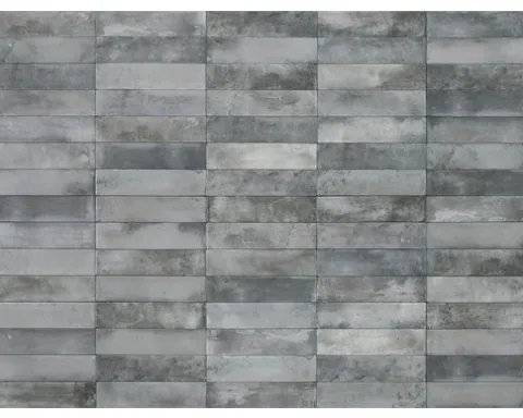 Brickfliese Zellige Mojave light grey brick 6x25cm