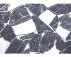Bruchmosaik Ciot 30,5x30,5 cm schwarz weiß