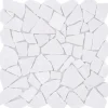 Bruchmosaik CIOT 206 31,5x31,5 cm weiß