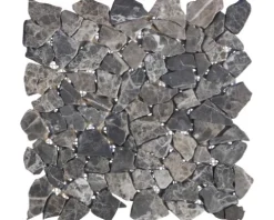 Bruchmosaik Poly Marron braun