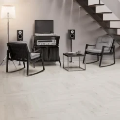 Click-Vinyl CHECK One 2492H Mühlenfeld Oak Herringbone inkl. Trittschall