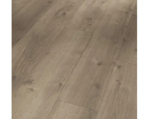 Designboden Modular ONE Eiche Pure perlgrau Landhausdiele Klickverbindung 1285 x 194 x 8,0 mm