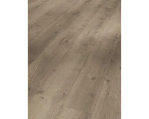 Designboden Modular ONE Eiche Pure perlgrau Landhausdiele Klickverbindung 1285 x 194 x 8,0 mm