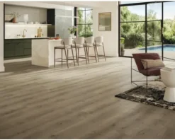 Designboden Modular ONE Eiche Pure perlgrau Langdiele Landhausdiele Klickverbindung 2200 x 235 x 8,0 mm