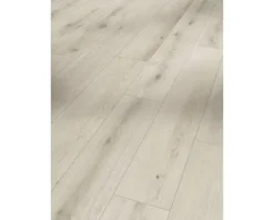 Designboden Modular ONE Eiche Urban weiß gekälkt Landhausdiele Klickverbindung 1285 x 194 x 8,0 mm